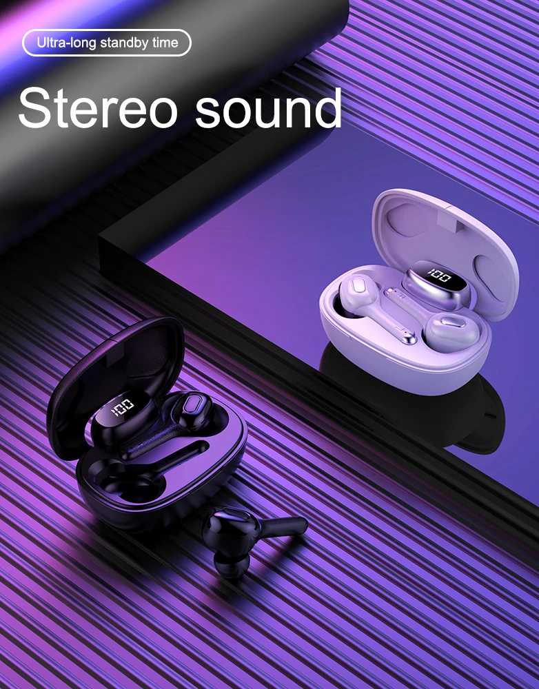 wholesale 5.0 sport touch control blue tooth earphone tws wireless headphone earbuds for iphone x xs max xr 8plus - ANKUX.COM