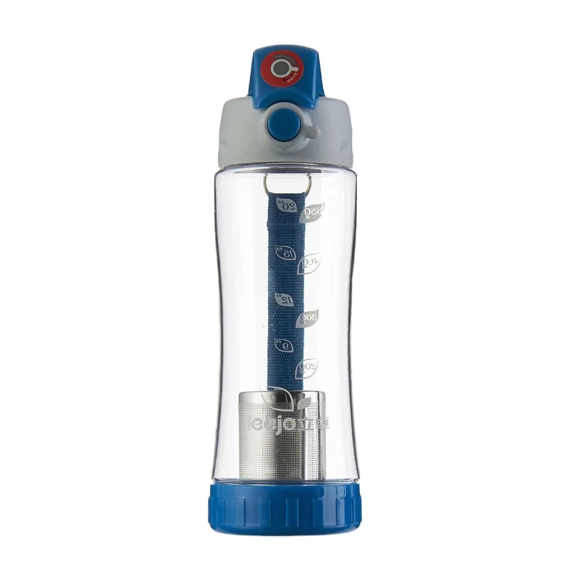 

Wholesale Classic Styles PC Plastic Water Bottle unbreak 550 ml Sports Water Bottle with tea infuser In stock