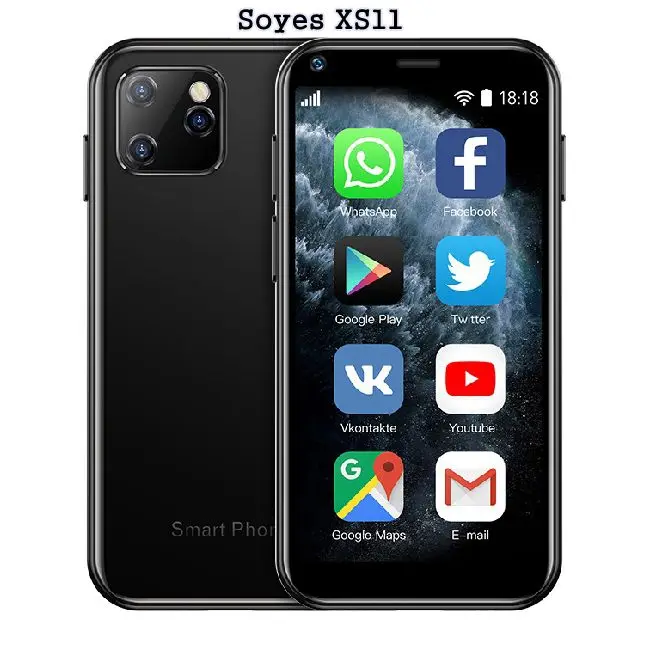 

Mini 2021 SOYES XS11 1GB ram 8GB rom 2.5 inch Support Google Play 3G Dual SIM soyes mini phone