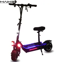 

Free shipping maike kk4s 11inch fat tire fast 3200w dual motor electric mobility scooter with seat