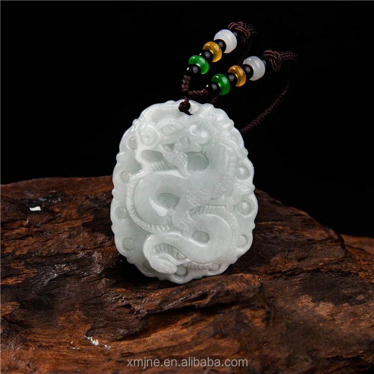 

Certified Grade A Burmese Dragon Brand Jade Pendant Buddha Handicraft Pendant Factory Wholesale