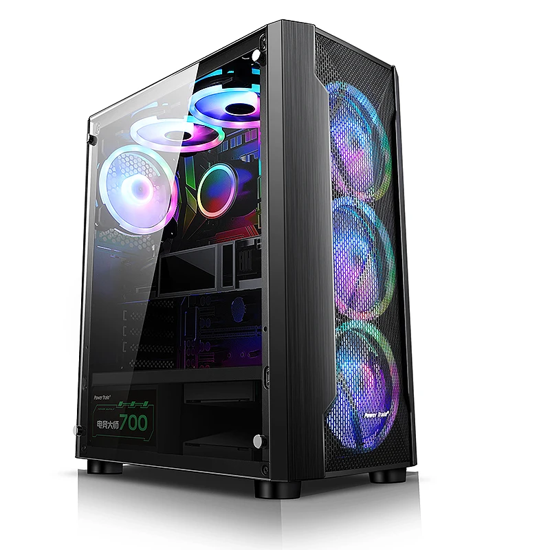 Gaming Desktop Inplay Gaming Set Tempered Glass Rgb Gaming Pc Cpu ...