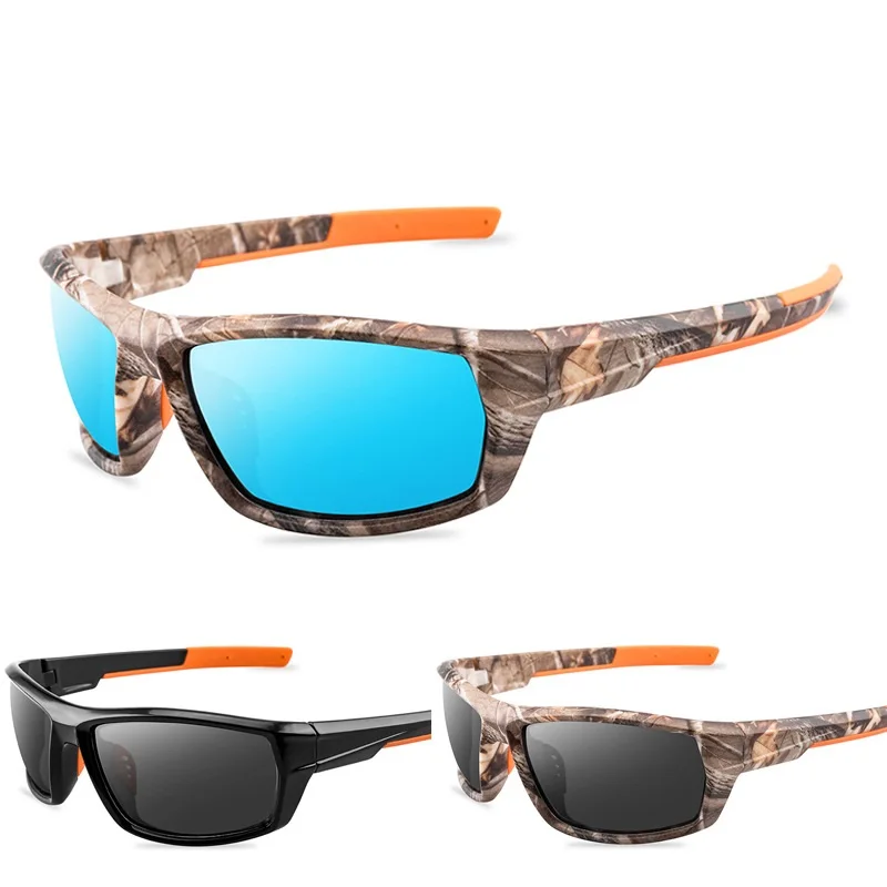 

New style outdoor sports polarized sunglass 2021 fashion color film men sunglasses wholesale, Custom colors