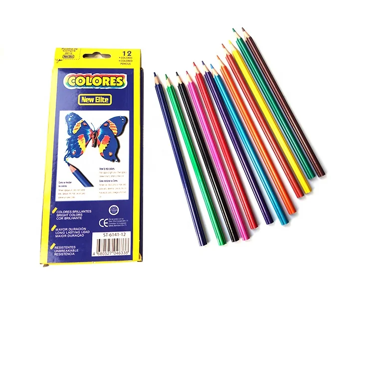 
18 Years Factory New Arrival 12 Color Pencil 