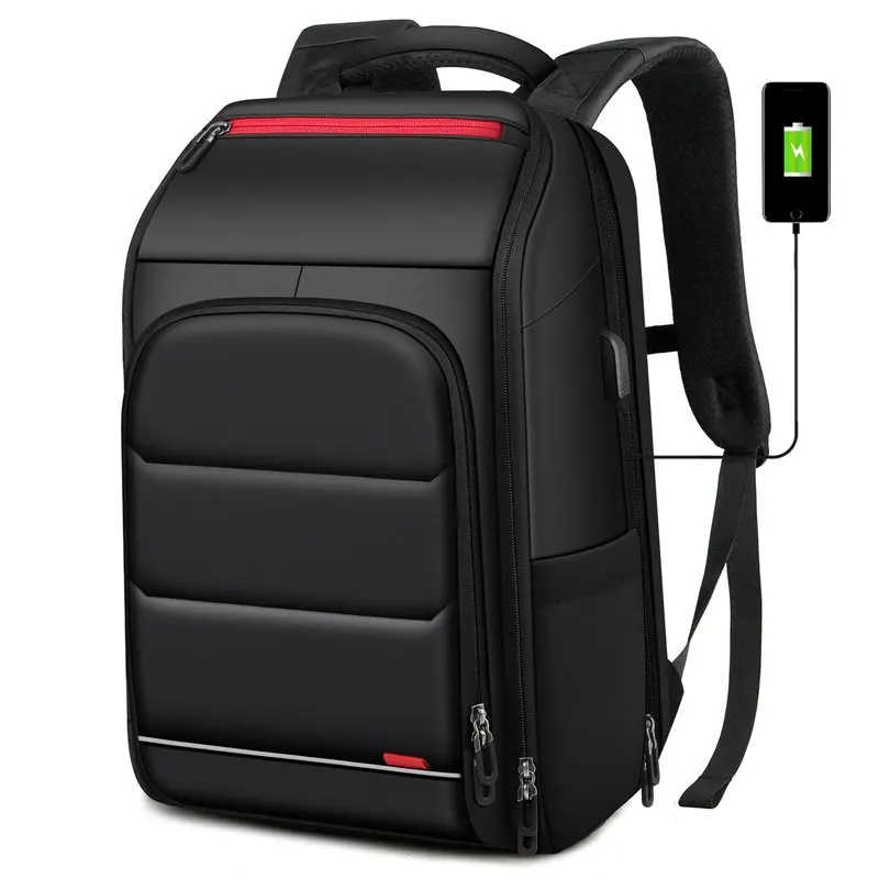 

Anti theft usb charging Water Resistant Business College School 17inch travel laptop backpack for men