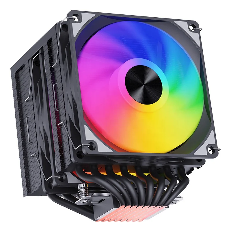 Snowman ARGB-CPU-Luftkühler, 8 Heatpipes, 120-mm-Lüfter