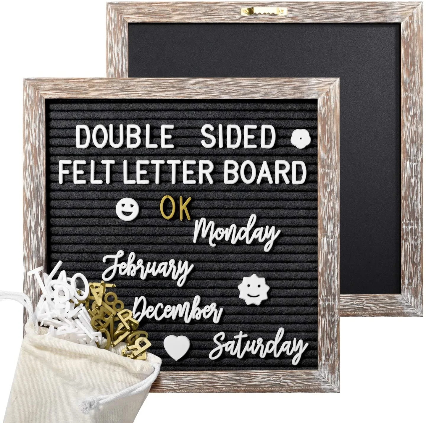 

TLB-A002 diy letter board message board felt letter board, Black/white/grey or customized