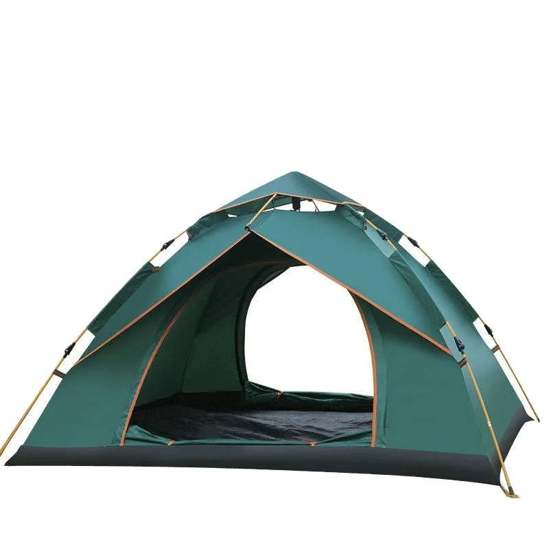 

Ultralight Automatic Construction-free Quick-opening 4 Season Tent Outdoor Camping Tent 1 Piece Tent House For Camping Combo, Water blue, dark green