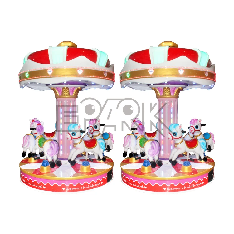 

2013 Luxurious Double Carousel Of Coin Mini Ferris Wheel Kiddie Ride For Indoor Kids Amusement