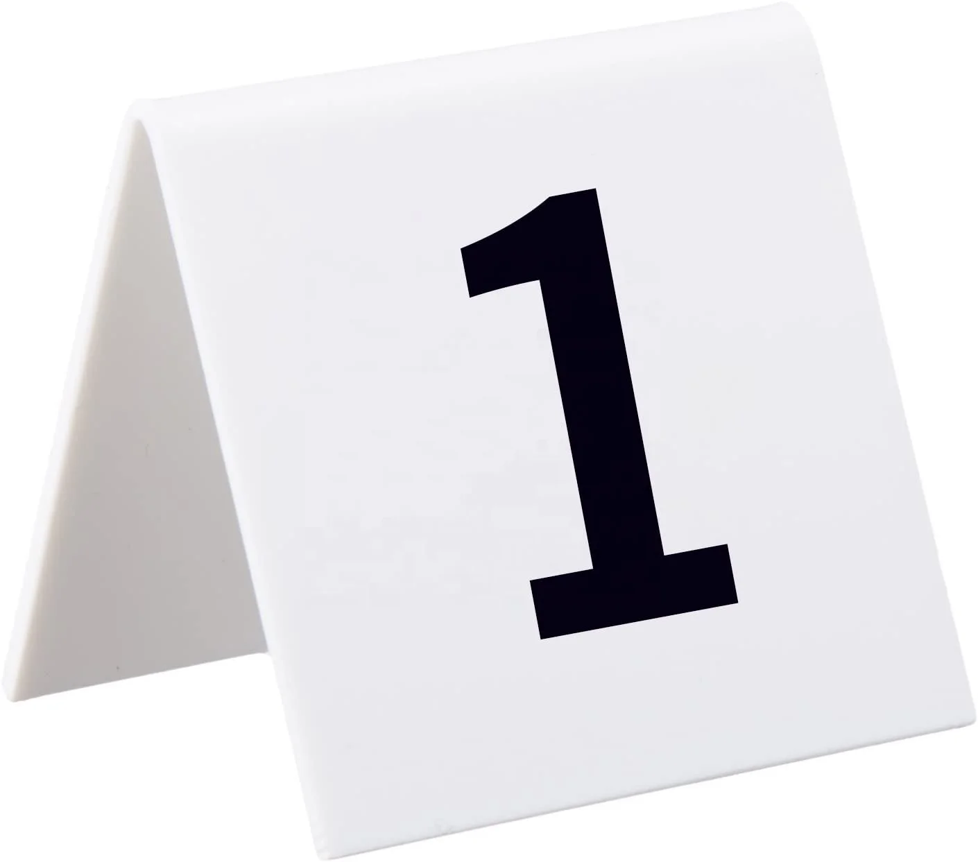 

Table Numbers Black Acrylic Double Side Numbered Restaurant Wedding Table Numbers Cards Sign for Party Banquet Wedding Reception