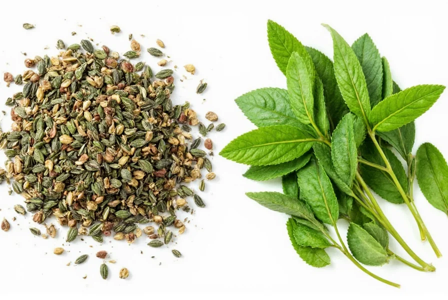 Fresh Herbs Stored in Jar with Water