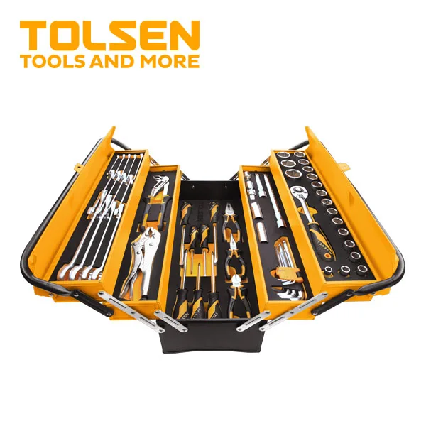 

TOLSEN 85401 60pcs Mechanic Socket Wrench Box Household Tool Set