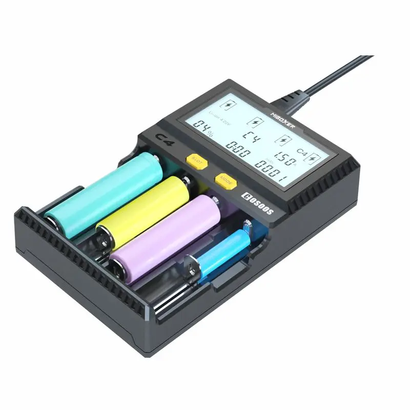 

18650 battery charger 1.2V 3.7V 3.2V AA / AAA 26650 10440 14500 NiMH lithium battery smart charger with lcd dispaly