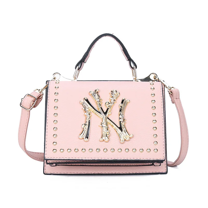 

Handbags 2020 Best selling Ladies Famous Brands Designer Crossbody Women Women Hand Bags Luxury Rivet Square Shape NY Fall Purse, Picture color