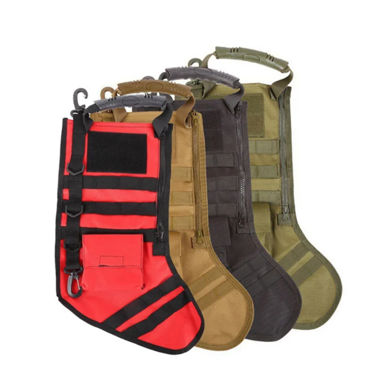 

Hanging Tactical Molle Christmas Stocking Bag Dump Drop Pouch Utility Storage Bag Military Combat Hunting Magazine Pouches