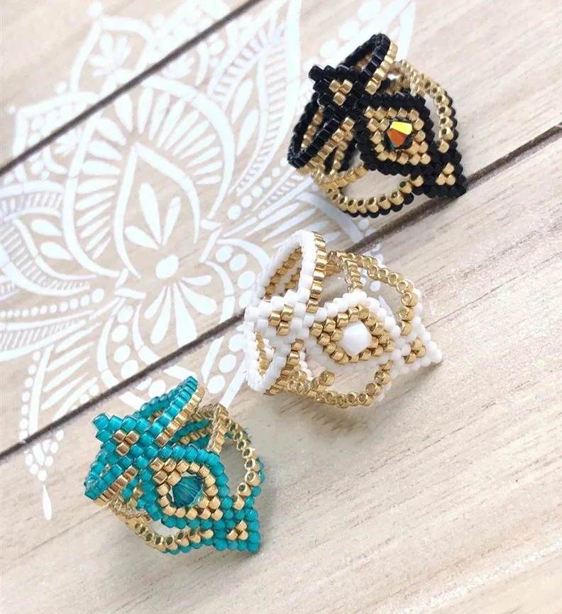 

New arrive miyuki ring for women