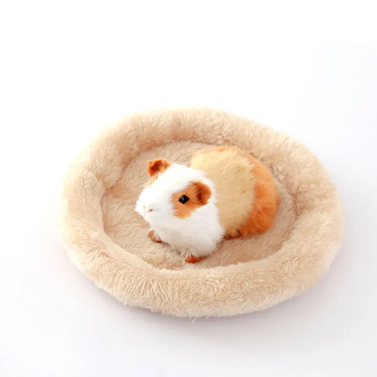 

Soft Cotton Cartoon Small Pet Rabbit Rat Hamster Bed House Chinchillas Squirrel Bed Nest Cage Mini Guinea Pigs Sleeping Beds, Burgundy,pink,brown,orange,green,blue, customized