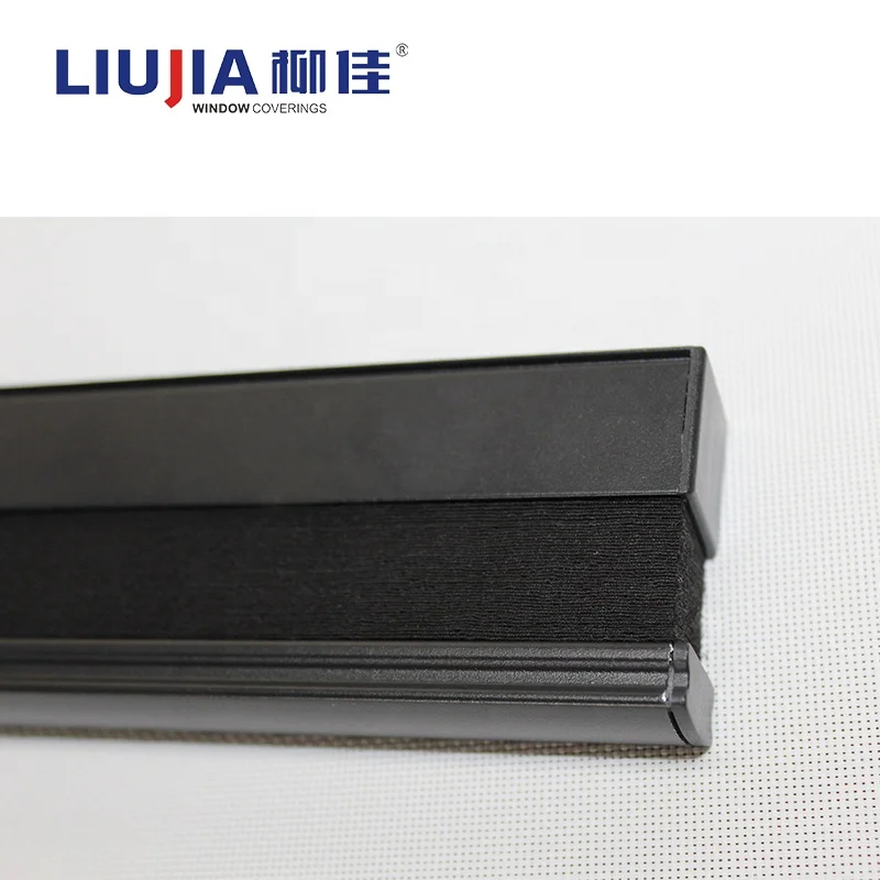 

temporary cheap new design windproof fabric Top down Blackout Plisse Shade, Customer's request