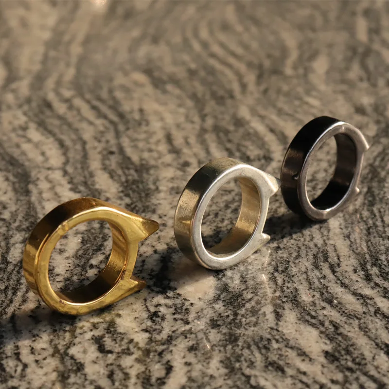 Self Defense Ring Personal Defense Weapons Men Women Survival Protection Finger Ring Safety Tool