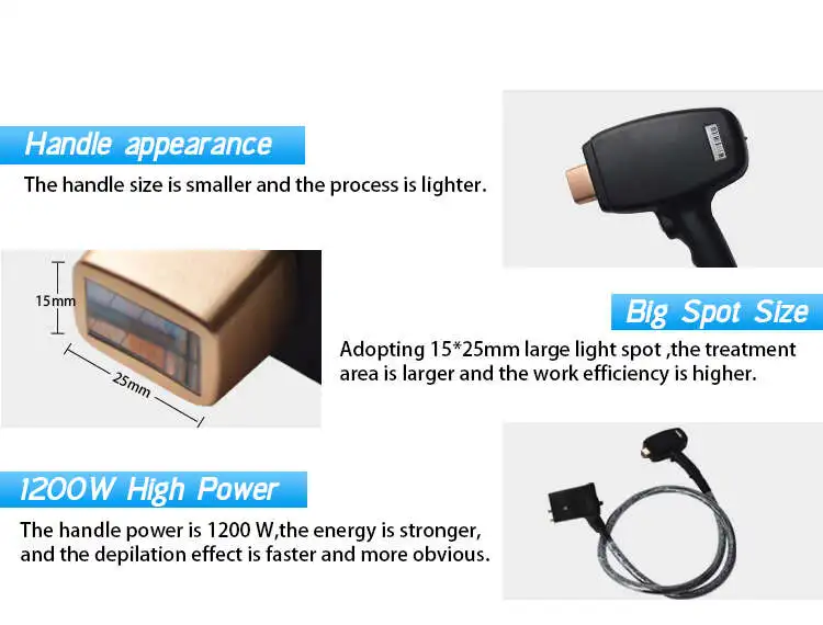 4 in 1 808 diode laser hair removal + Elight skin rejuvenation + ND YAG laser tattoo removal + RF slimming machine