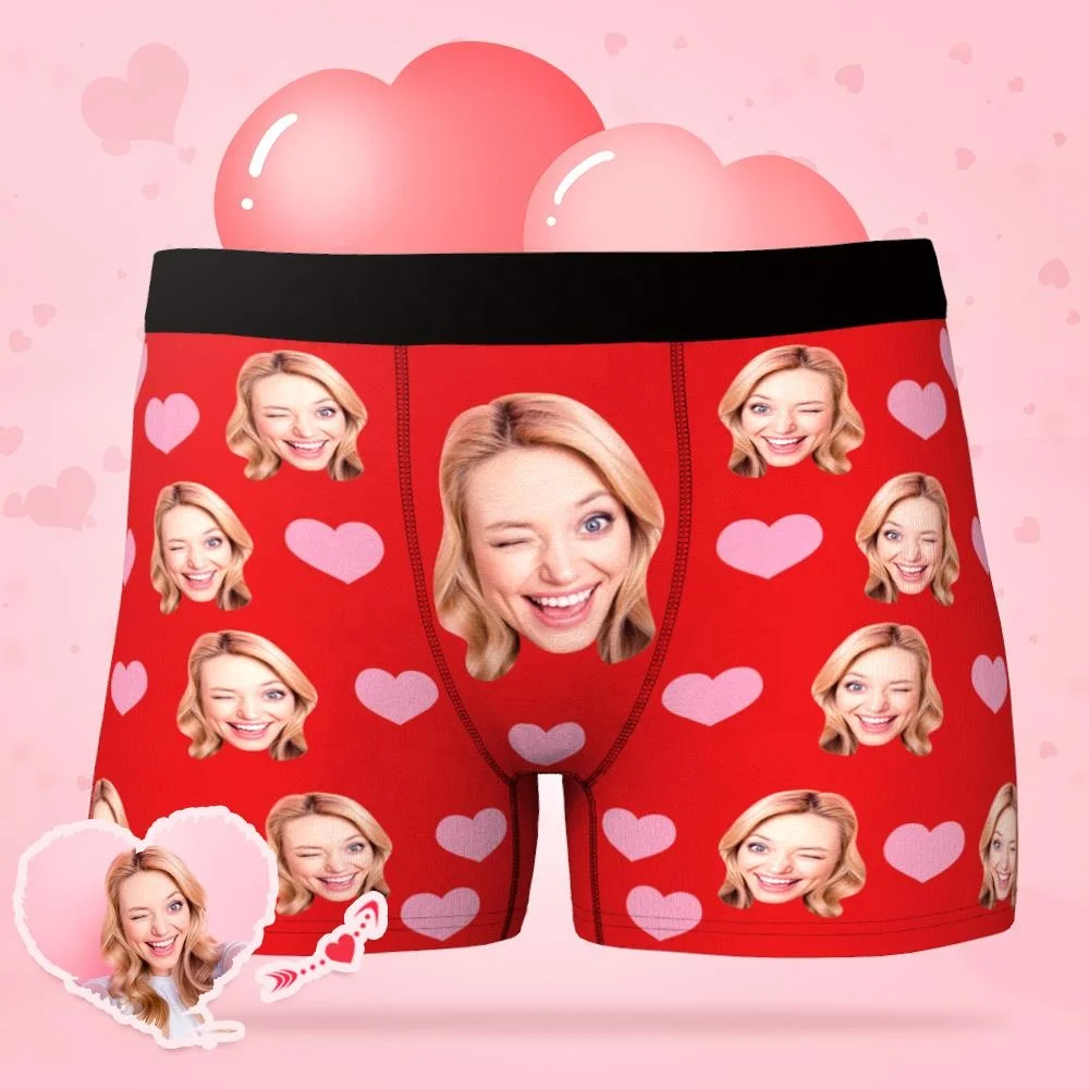 

Men Plus Size Underwear Wholesalers Custom Man Boxer Briefs Mens Boxers, Black, red, white, green, grey, blue, smoky bue