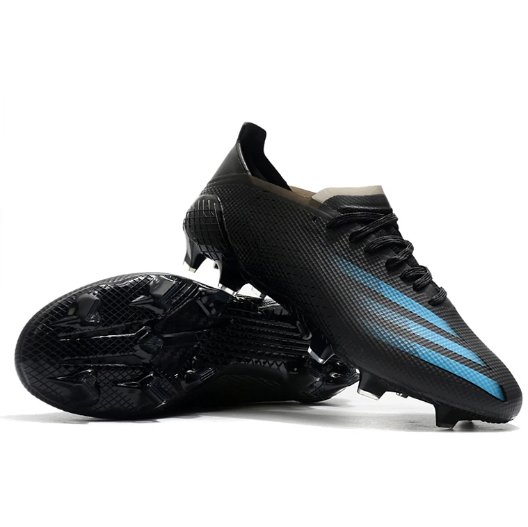 

Super light, breathable and comfortable soccer shoes, Black