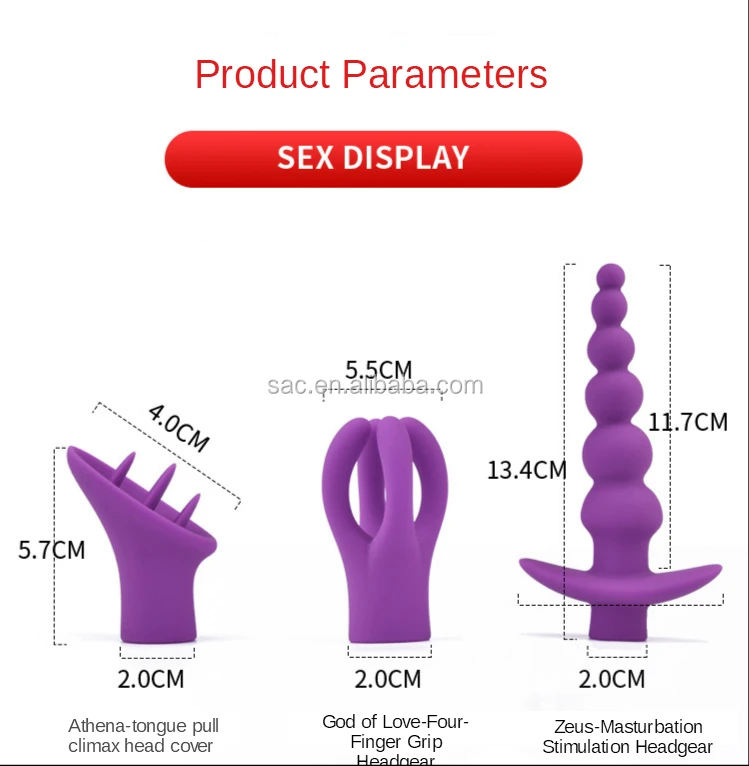 Sacknove Luxury Exciting Flirting Sexy 9pcs Set Of Vibrator With