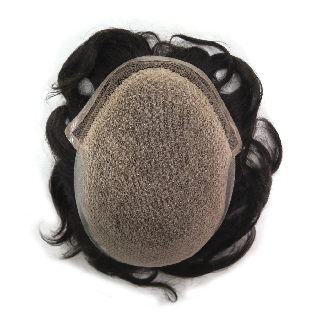 

China Hair Loss Treatment Injection Lace Base Human Hair Toupee Hair Wigs