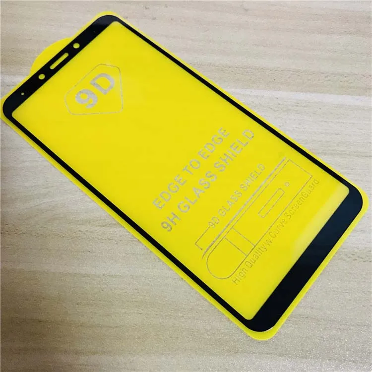 

Original really 9D 9H 0.33MM full glue edge to edge cell phone tempered glass screen protector for redmi note 6 note6 pro 6pro