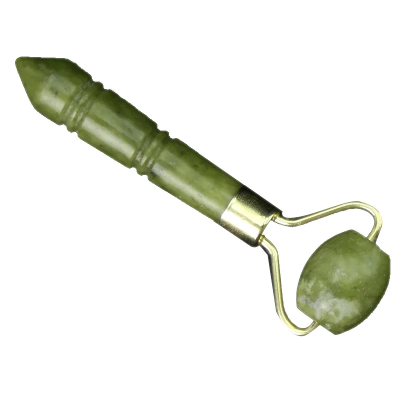 

Men and women universal xiuyan jade roller tools for Facial anti-aging and anti-wrinkles, Green