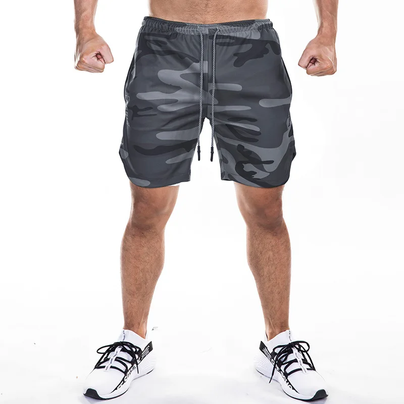 

Wholesale Summer Casual Fitness Gym Drawstring Shorts Set Mens Clothing Sport Wear, 10colors in stock