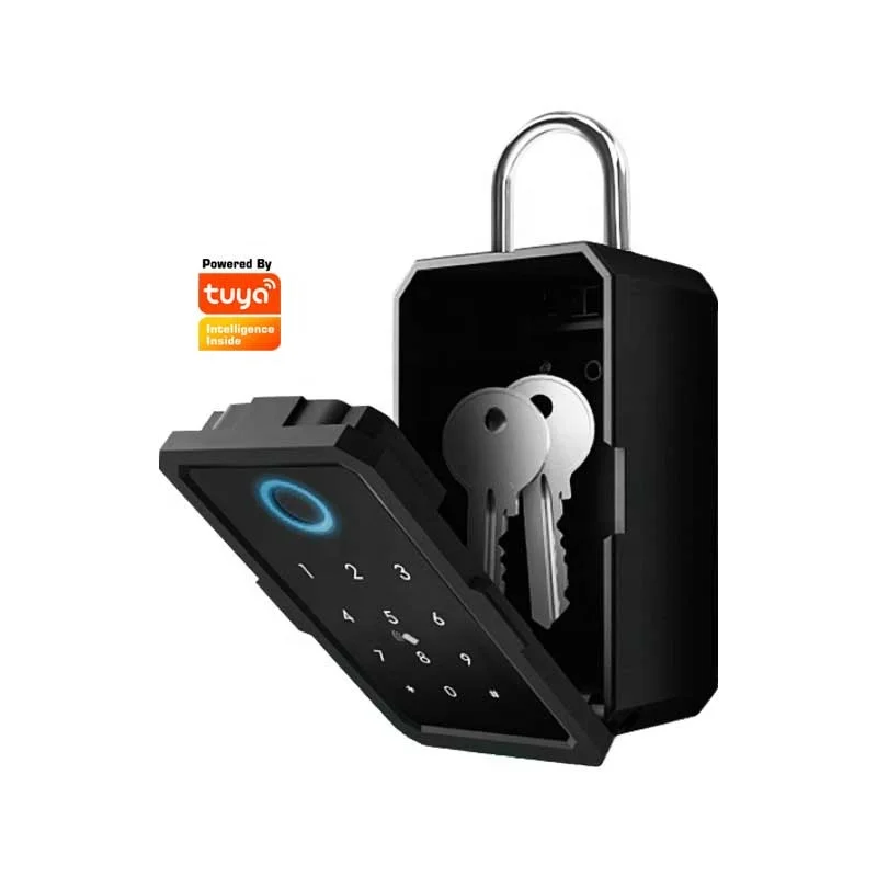 

New Design Waterproof Wall Mounted Combination Safe Smart Key App Storage Box for Home Office Real Estate Agents