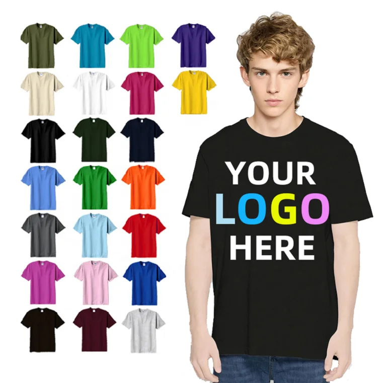 

Custom printing 100% cotton men tshirt blank t shirt plain t-shirt camiseta de hombre