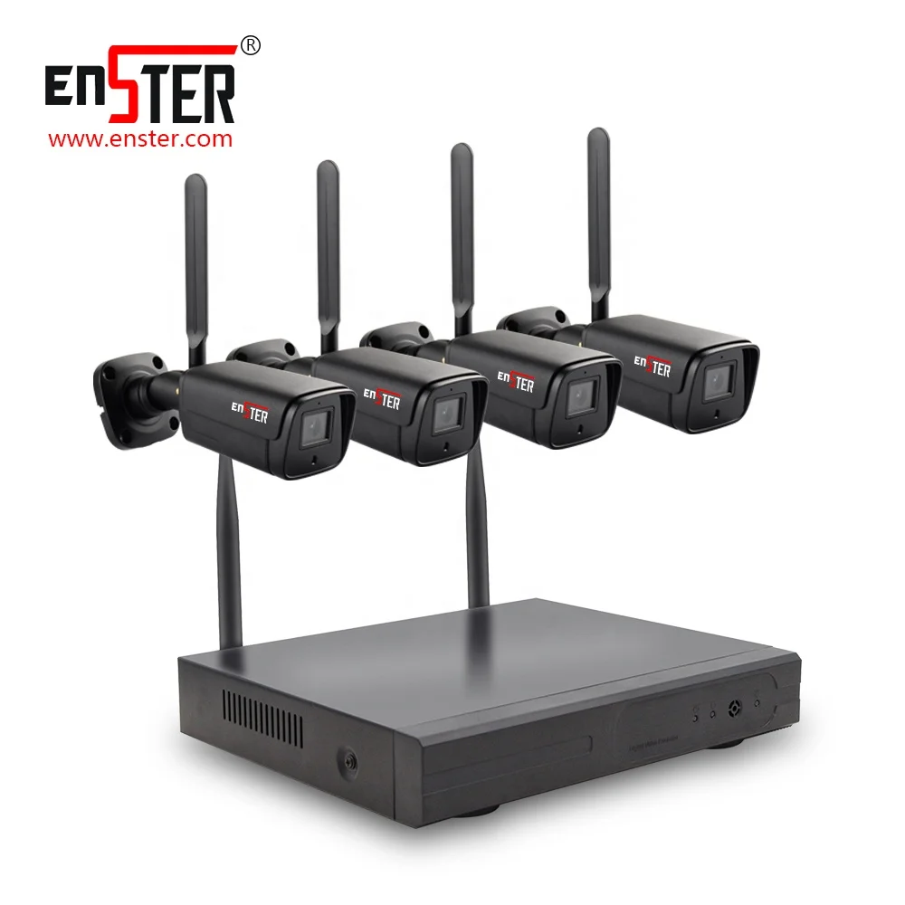 

Newest outdoor indoor IP camera night vision wireless bullet camera kit