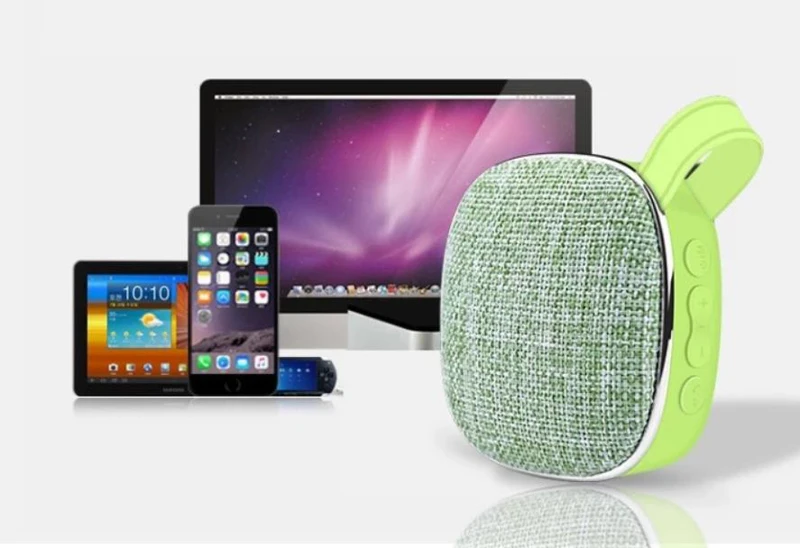 fashion fabric outdoor sport cloth Bluetooth speaker for mobile phone - ANKUX.COM