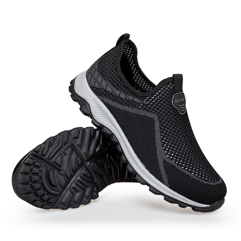 

Cross border lovers shoes fashion trendsetter 2021 flying woven sports shoes leisure antiskid air cushion lovers shoes foreig, Black.claret.light grey.purple.dark grey.black purple