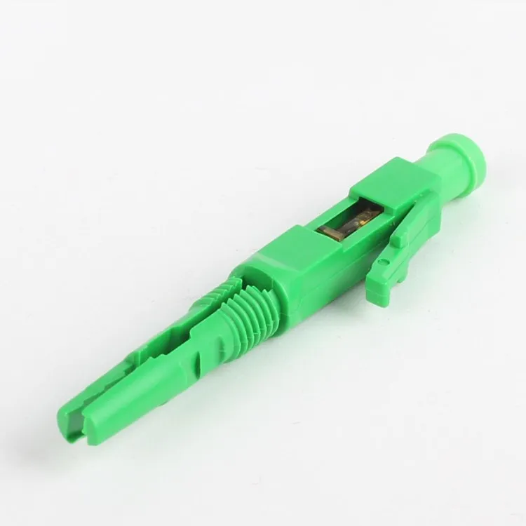 FTTH Single mode simplex LC/APC Quick assembly fiber optic connector For 0.9,2.0,3.0mm Cable