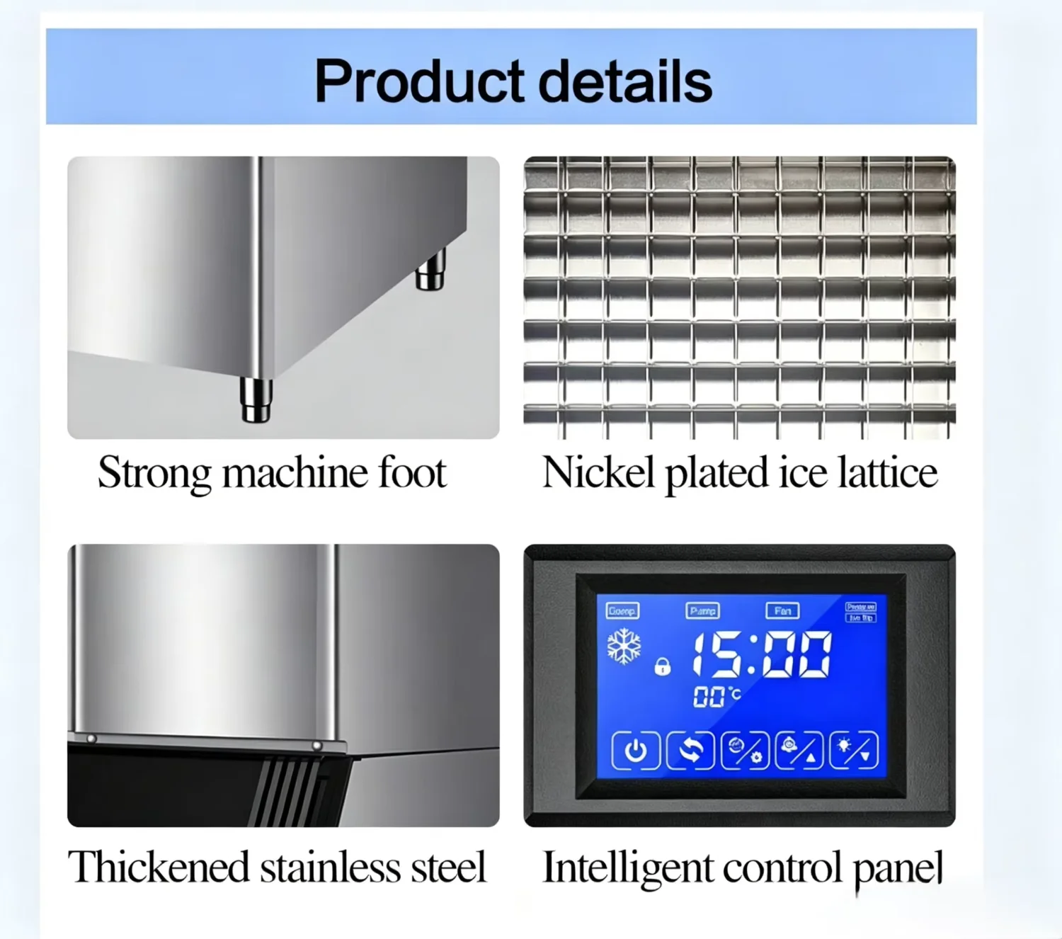 Ice Machines, 400kg/24h, 220V, 2-Year - detail 14