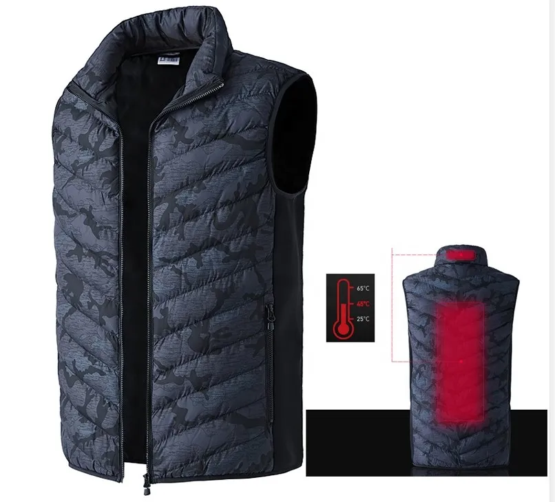 

Wholesale factory price man heat wind breaker paddded jacket vest