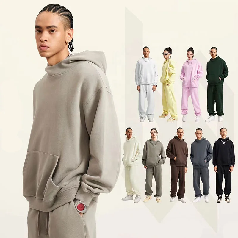 Fasion Hoodies for Men Custom Logo Men's Solid Color Hoodies Hot Sell Comfortable Cotton Hoodies for Men