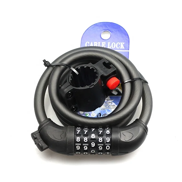 

5-digit combination cable lock suitable for bicycles and M365/Pro/1S/Essential/Pro2 electric scooters