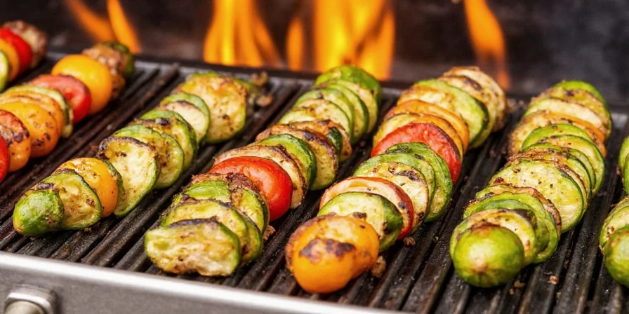 Grilled Veggie Board Arrangement