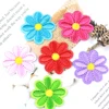 Embroidery small plum hotel ironing clothes cloth flower smoke hole bed sheets tablecloth repair multicolor patches