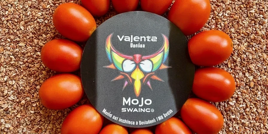 Step-by-step images of making mojo salsa