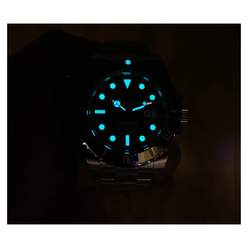 

TOP QUALITY 40mm Super 3135 movement 904L steel 116610 china Rolexables Black color watches for men