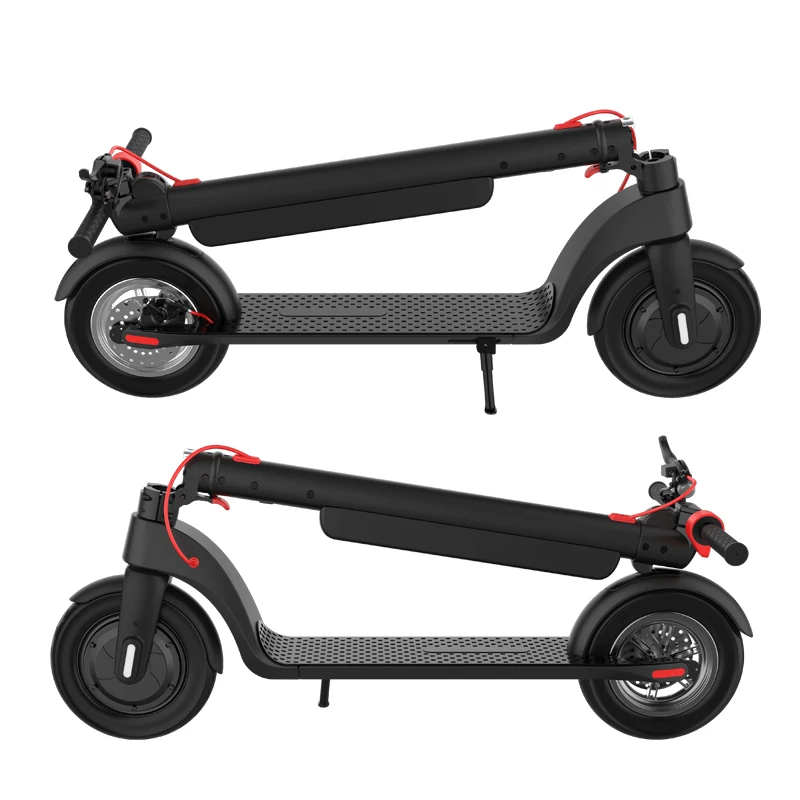 

X8 Foldable Electric Step Scooter Removeable Battery 350W Motorcycle Two Wheels Electric Scooter For Adults, Black