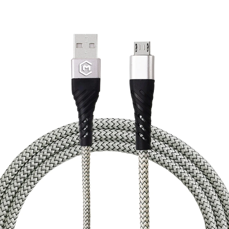 

Fast USB Data Cable 3A Nylon Braided Micro USB Cable Sync Data Charging Cable for Samsung Galaxy