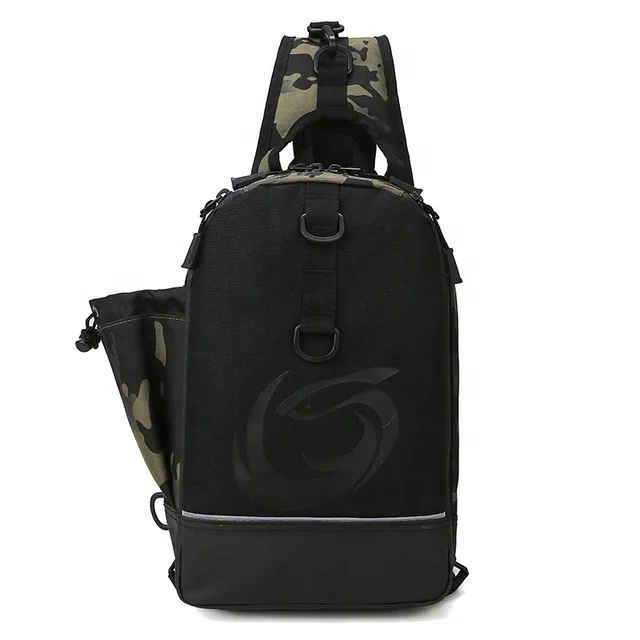 

Outdoor Sports Military Backpack Tactical Backpack Mountaineering Camping Hiking Fishing Fishing Hiking Military Chest Bag, Duffle black khaki bag