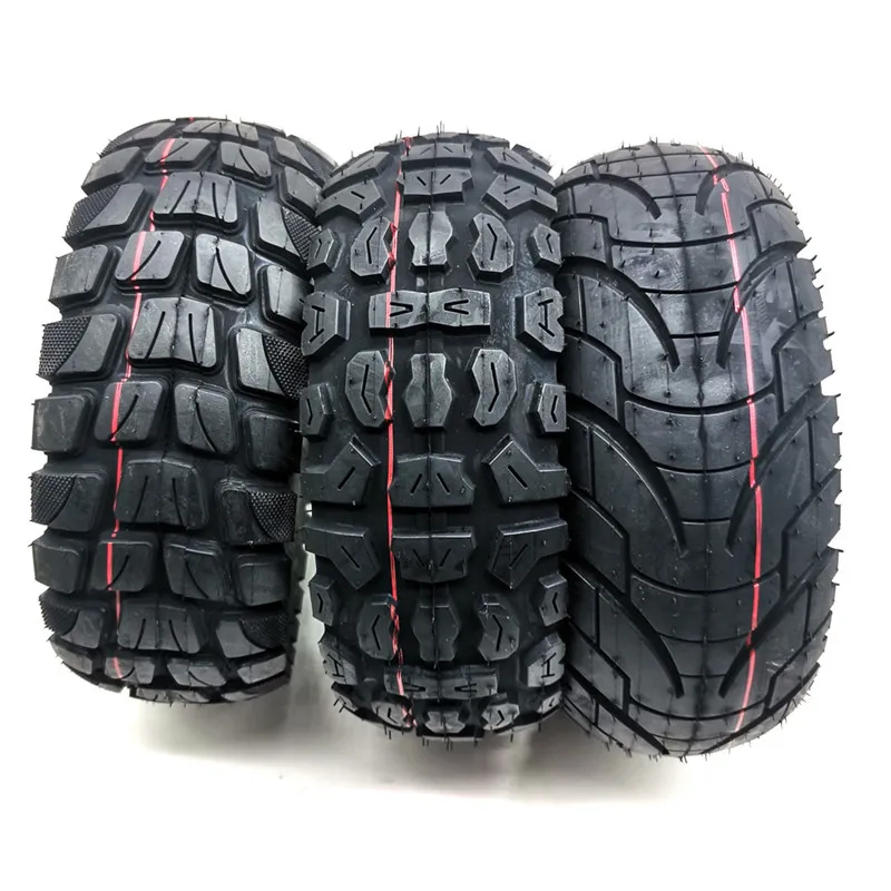 

10x3.0 Tubeless Vacuum Tire 80/65-6 Tube Tyre 255x80 Inner Outer Tyre for Electric Scooter Zero 10 Accessory, Black