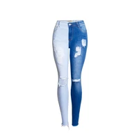 2019 top design high waist sex skinny ladies jeans
